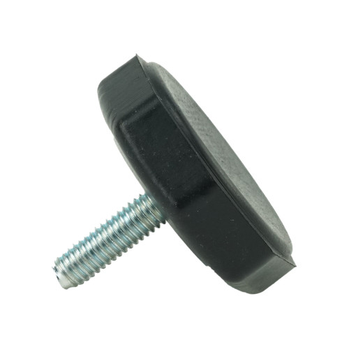 M6x18mm Octagonal Rubber Adjustable Feet | Vital Parts