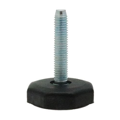 M8x18mm Octagonal Rubber Adjustable Feet | Vital Parts