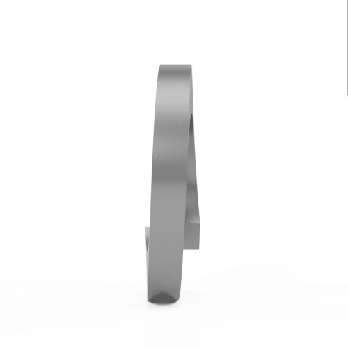 M4 - Rectangular Section Spring Washer DIN 127B - A4 Stainless Steel | Vital Parts