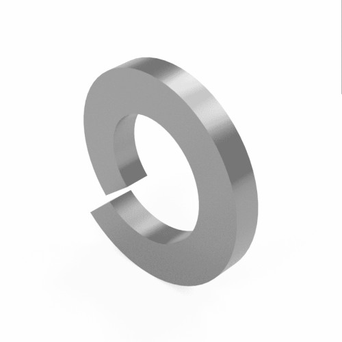 M4 - Rectangular Section Spring Washer DIN 127B - A4 Stainless Steel | Vital Parts