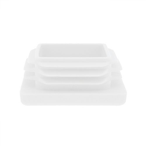 65mm x 65mm Square Tube Inserts,White