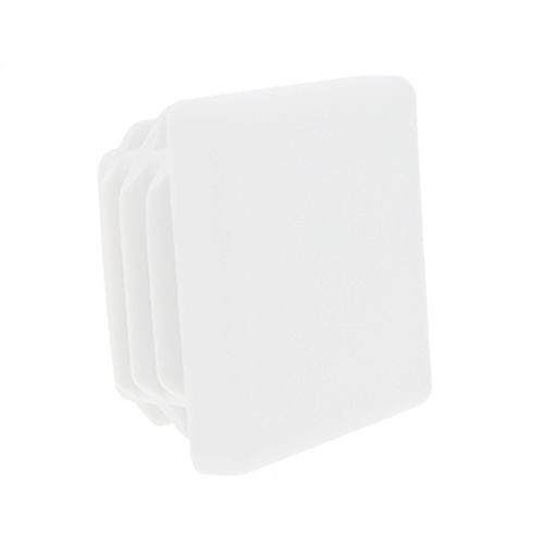 65mm x 65mm Square Tube Inserts,White