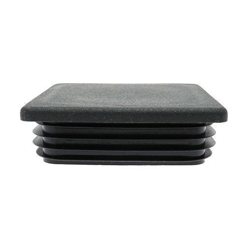 80mm x 80mm Square Tube Inserts,Black
