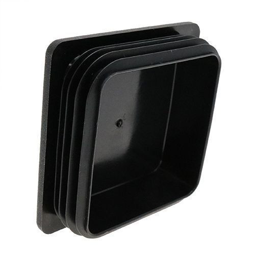 80mm x 80mm Square Tube Inserts,Black