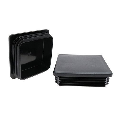 80mm x 80mm Square Tube Inserts,Black