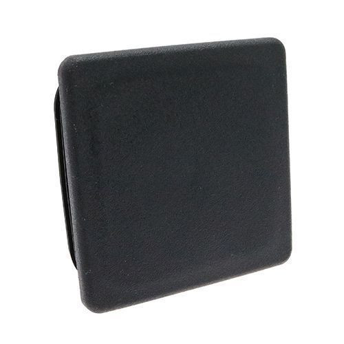 80mm x 80mm Square Tube Inserts,Black