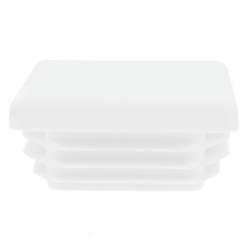 80mm x 80mm Square Tube Inserts,White