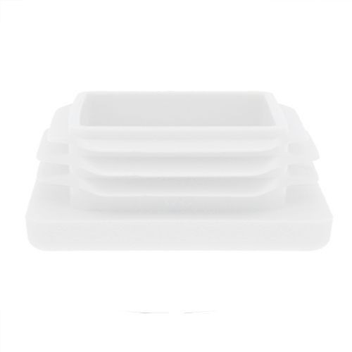 80mm x 80mm Square Tube Inserts,White
