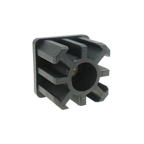 M12 x 50mm x 50mm - Heavy Duty Square Threaded Insert - Black - Stainless Steel | Vital Parts