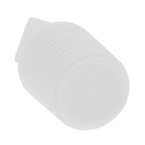 Silicone Ribbed Plugs -  25.4mm Length - 22.23mm Max Diameter  - SRP016