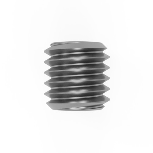 Flat Point Grub Screw (DIN 913) - M10 x 10mm