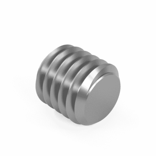 Flat Point Grub Screw (DIN 913) - M6 x 20mm