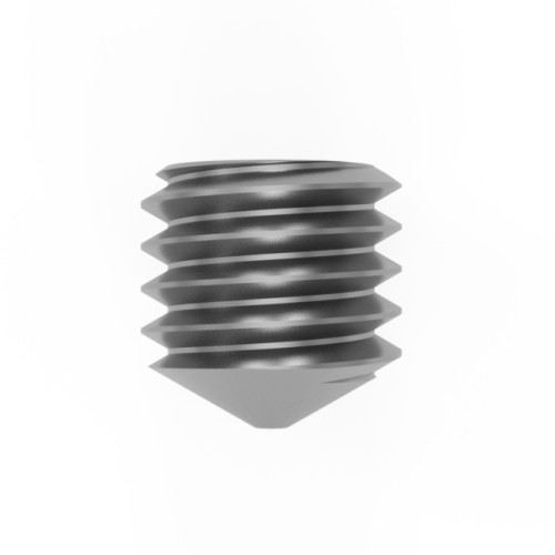 M10 x 10mm Hex Socket Cone Point Grub Screw DIN 914 A2 