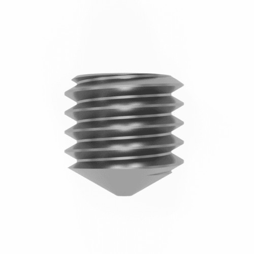 M6 x 20mm Hex Socket Cone Point Grub Screw DIN 914 A2 