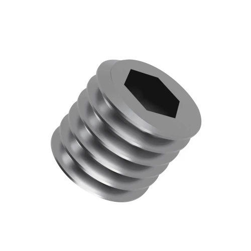 M6 x 20mm Socket Grub Screw Cup Point (DIN 916 / ISO 4029) A2 Stainless Steel