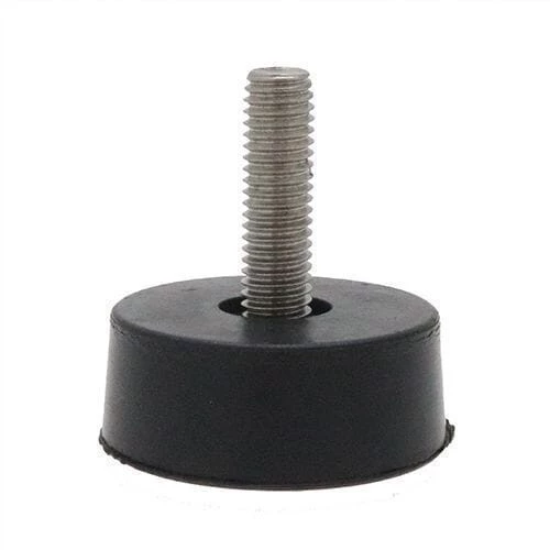 Tapered Fixed Rubber Feet - ADJ021