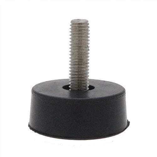 Tapered Fixed Rubber Feet - ADJ026