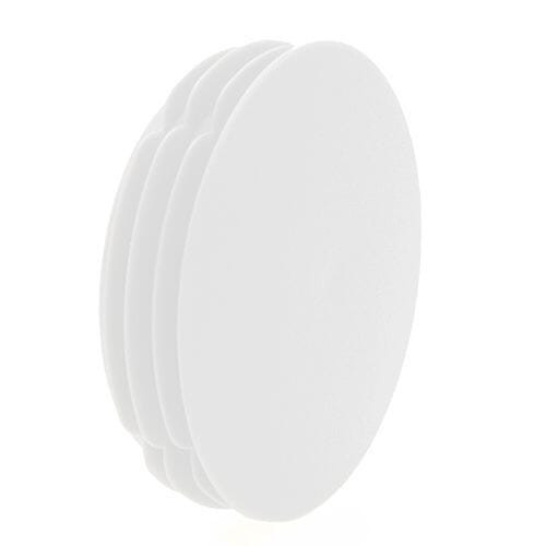 55mm Round Thin Head Tube Insert for 1.0-2.5mm Wall Thickness - White | Vital Parts