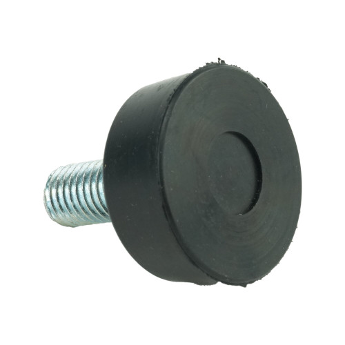 M12 x 25mm Tapered Rubber Adjustable Feet | Vital Parts