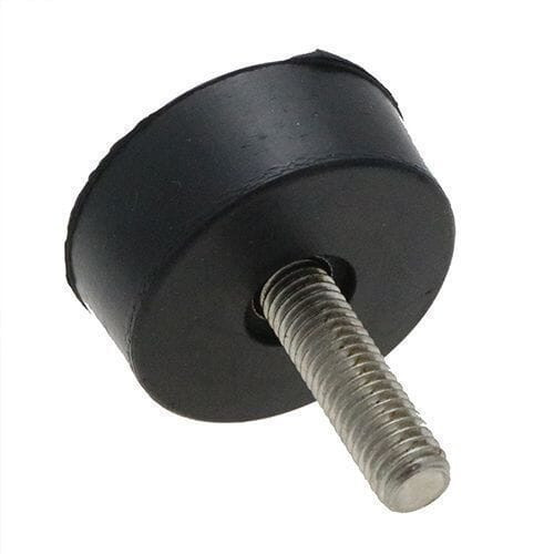 M12 x 70mm Tapered Rubber Adjustable Feet | Vital Parts