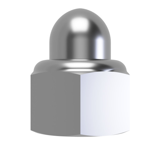 M10 - Nylon Locking Dome Nuts DIN 986 | Vital Parts