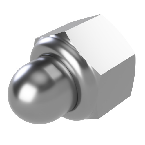 M10 - Nylon Locking Dome Nuts DIN 986 | Vital Parts