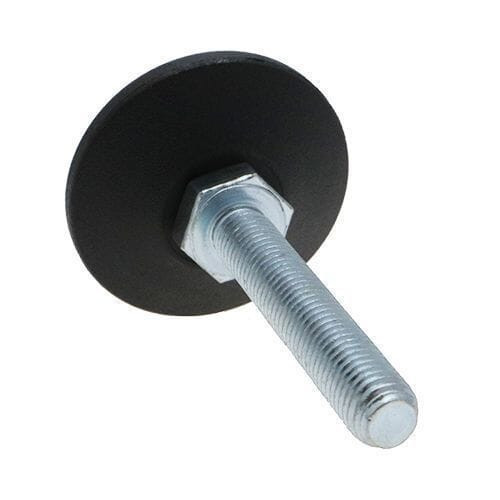M10 x 90mm Articulating Adjustable Feet, 30mm Base