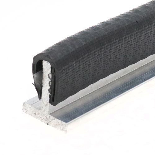 Reinforced Edge Trim, Rubber & Steel - 17mm Depth x 50m