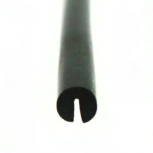 EPDM Rubber Edge Trim, U Channel - 6mm Depth x 50m Length