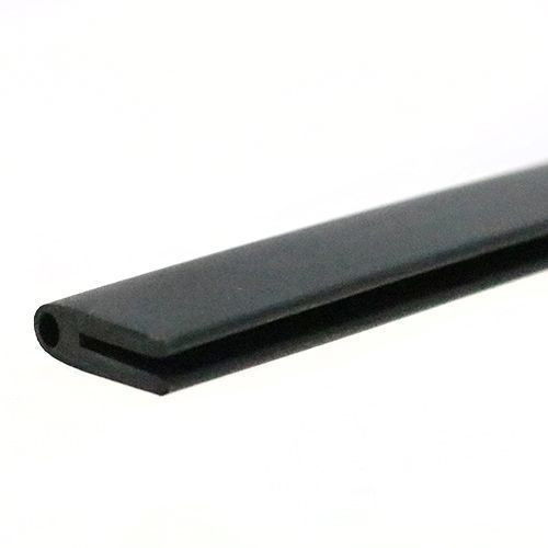 EPDM Rubber Edge Trim, U Channel - 18mm Depth x 50m Length