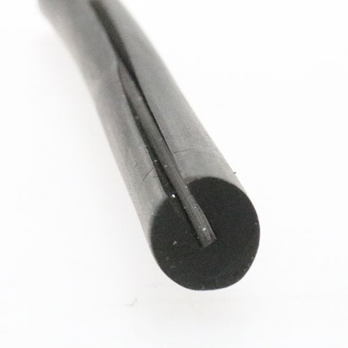 EPDM Rubber Edge Trim, U Channel - 9.5mm Depth x 50m Length