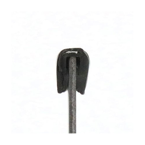 Reinforced Edge Trim, Rubber & Steel - 8mm Depth x 50m