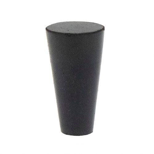 EPDM Tapered Plugs - 25.4mm Length - 15.09mm Max Diameter - Black EPDM