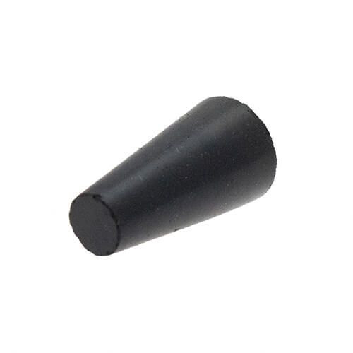 EPDM Tapered Plugs - 20.65mm Length - 15.88mm Max Diameter - Black EPDM
