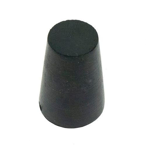 EPDM Tapered Plugs - 25.4mm Length - 17.45mm Max Diameter - Black EPDM