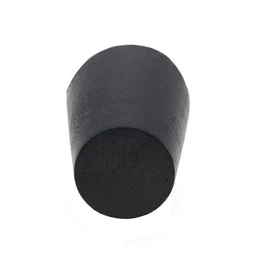 EPDM Tapered Plugs - 25.4mm Length - 17.45mm Max Diameter - Black EPDM