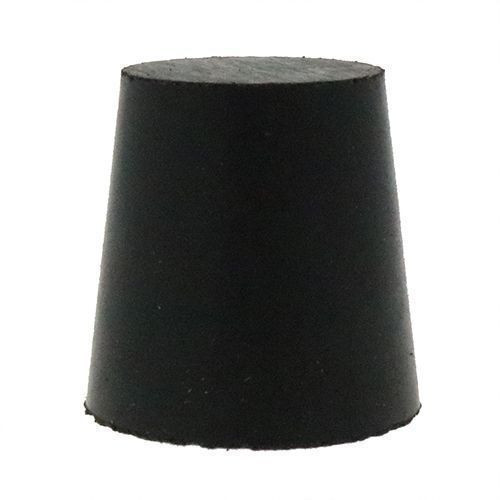 EPDM Tapered Plugs - 25.4mm Length - 33.99mm Max Diameter - Black EPDM
