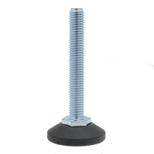 M10 x 90mm Fixed Thread Adjustable Feet, 48mm Base