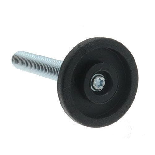 M10 x 90mm Fixed Thread Adjustable Feet, 48mm Base