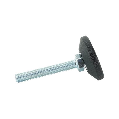 M8 x 50mm Articulating Adjustable Feet, 38mm Base