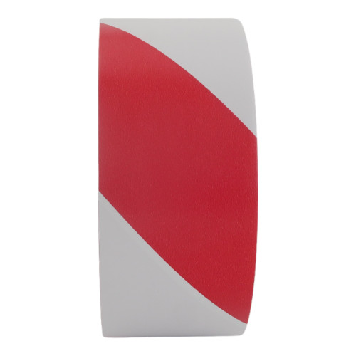 50mm x 33m Red and White Hazard Warning Safety Tape