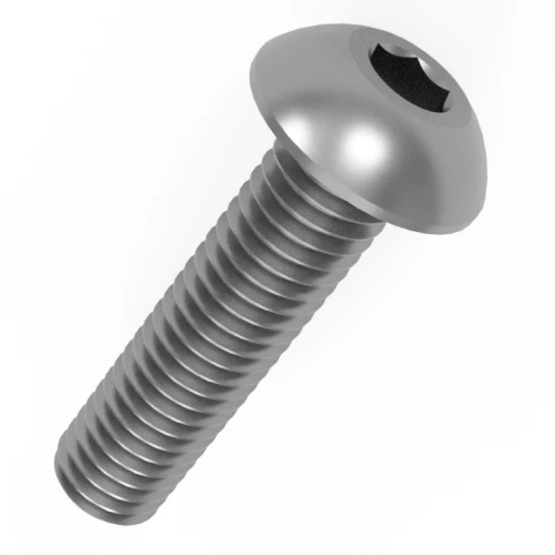 M10 x 100mm Hex Socket Button Head ISO 7380-1 A2 Stainless Steel