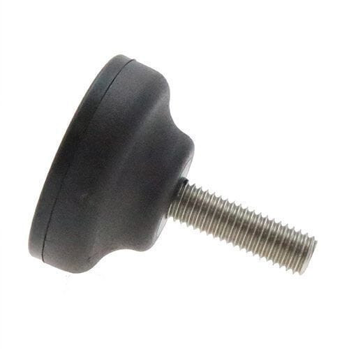 M8 x 25mm - Polyamide Adjustable Feet - Rubber Polyamide | Vital Parts