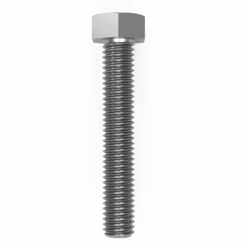 M27 x 130mm Hex Head Screw DIN 933 A2-70 Stainless Steel