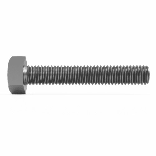 M27 x 130mm Hex Head Screw DIN 933 A2-70 Stainless Steel