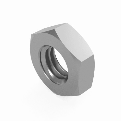 M8 - Half Hex Nuts DIN 439