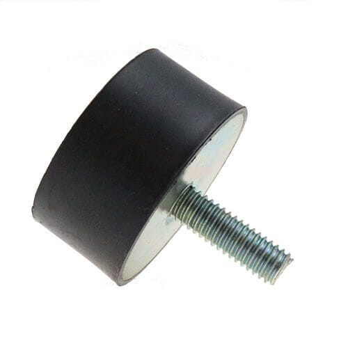 M6 x 18mm Anti-Vibration Mount - Male Flat Buffers (Weight Rating 69.5 kg) | Vital Parts
