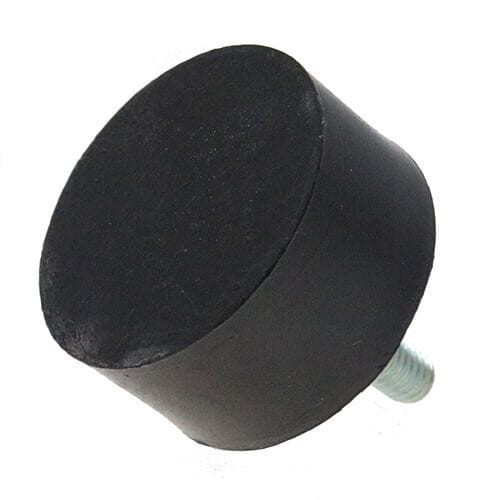 M6 x 18mm Anti-Vibration Mount - Male Flat Buffers (Weight Rating 69.5 kg) | Vital Parts