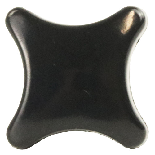 40mm x M8 x 30mm Bakelite Male Steel Threaded Handwheel - 4 Lobed | Vital Parts