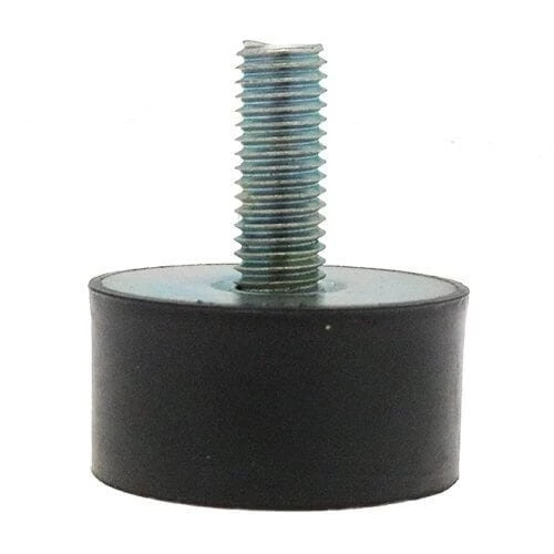 M14 x 35mm Anti-Vibration Mount - Male Flat Buffers (Weight Rating 407 kg)